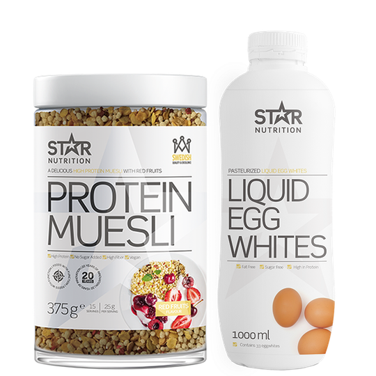 Liquid Egg Whites & Protein Muesli!