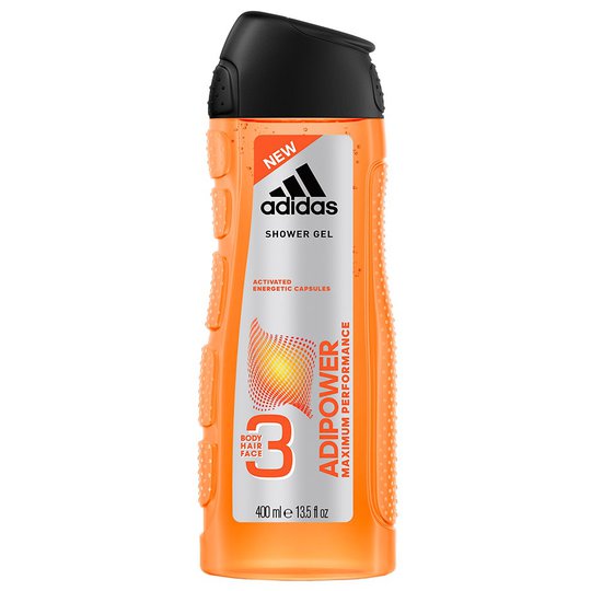 Adipower Shower Gel, 400 ml Adidas Suihkugeelit