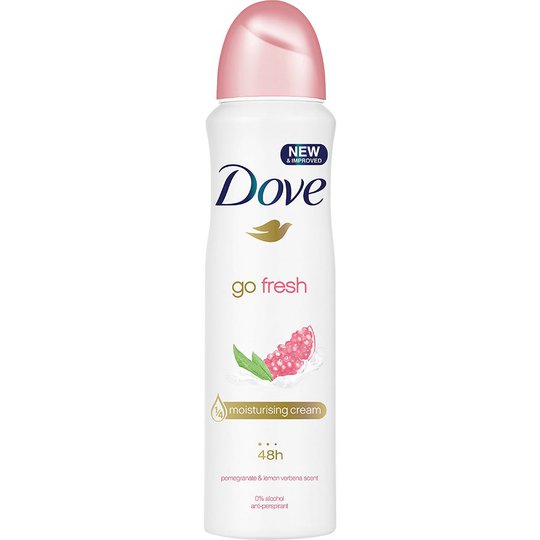 Go Fresh Pomegranate & Lemon Verbena, 150 ml Dove Deodorantit