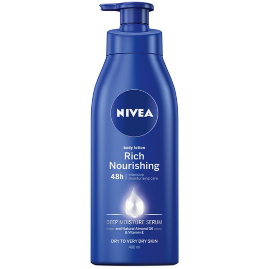 Rich Nourishing Body Lotion Pump, 400 ml Nivea Vartalovoiteet