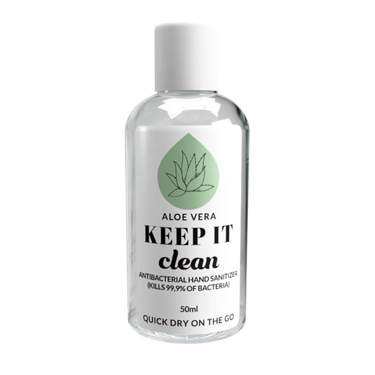 Keep It Clean Aloe Vera Antibacterial Hand Sanitizer, 50 ml Keep It Clean Käsivoiteet