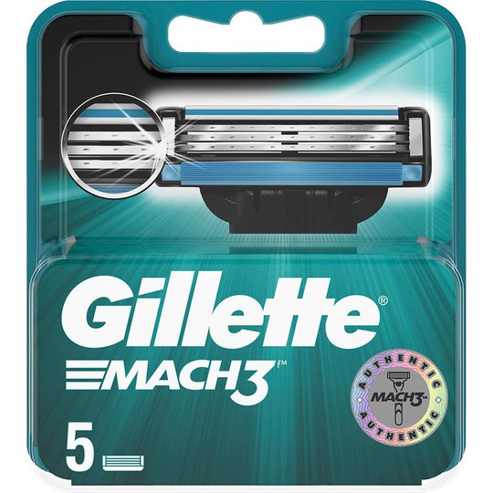 Mach3 Base, Gillette Partahöylät ja partaterät