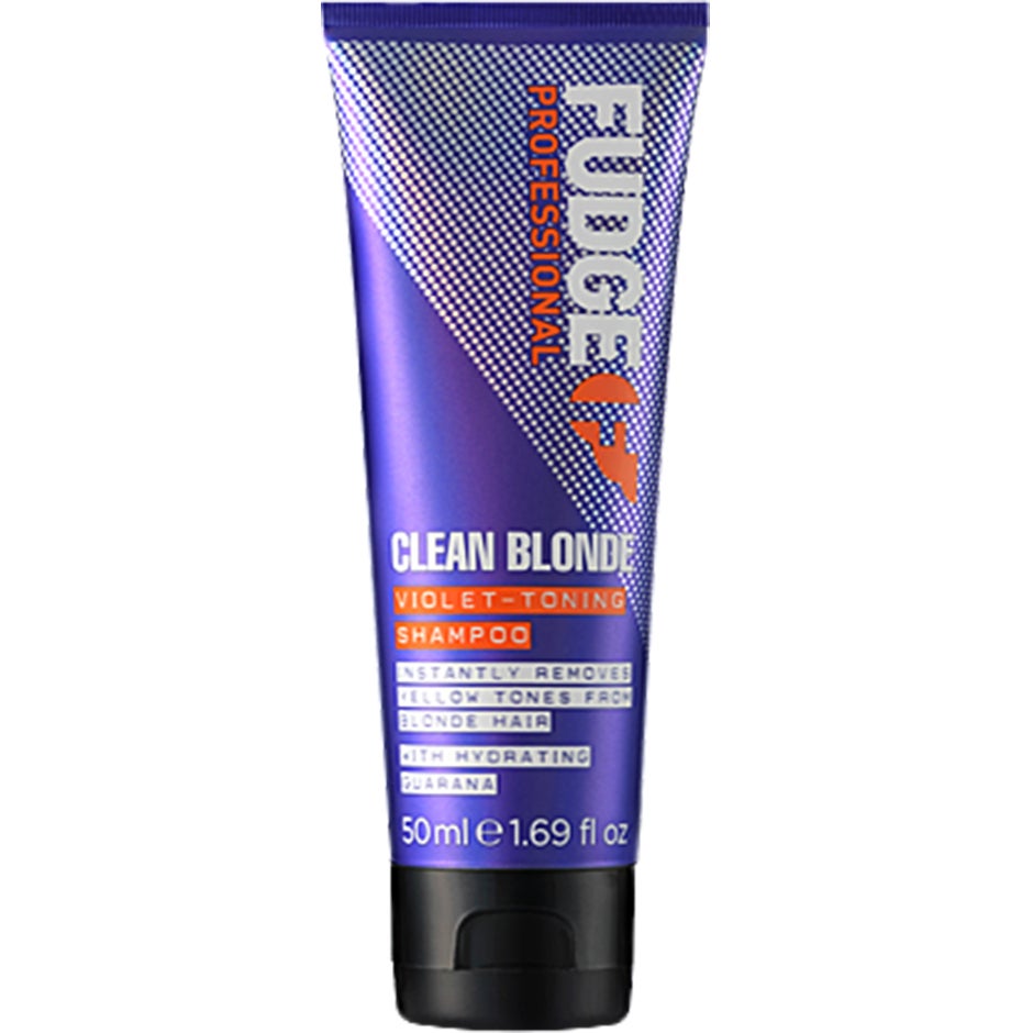 Fudge Clean Blonde Violet Toning Shampoo, 50 ml Fudge Hopeashampoo
