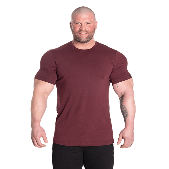 Classic Tapered Tee, Maroon