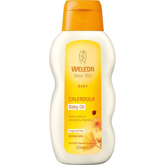 Weleda Calendula Baby Oil, 200 ml Weleda Kosteusvoide lapsille