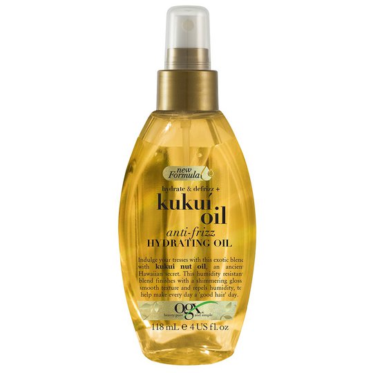 Kukui Anti-Frizz Oil, 118 ml OGX Hiusöljyt