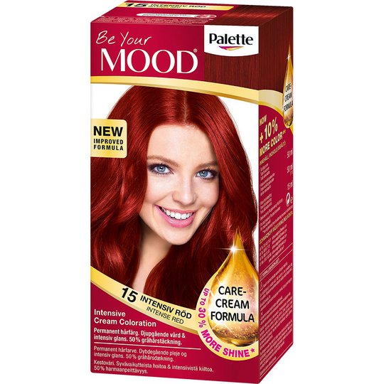 Hair Colour, MOOD Punaiset hiukset