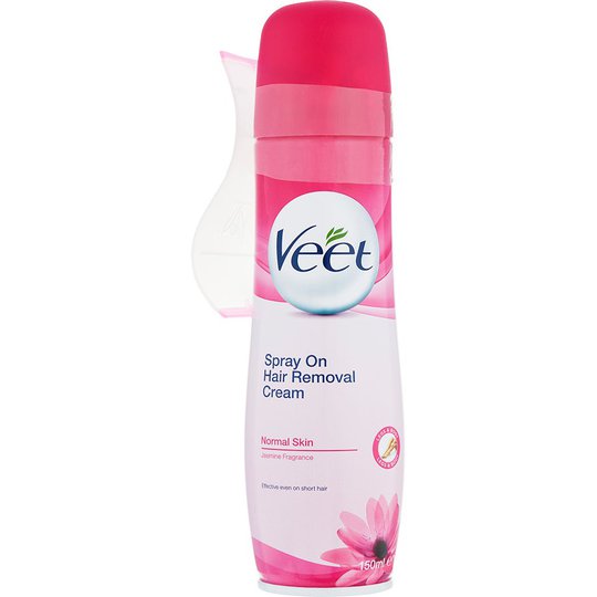 Veet Spray-On Hair Removal Cream, 150 ml Veet Ihokarvanpoistovoide