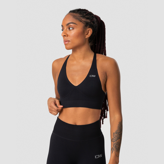 Define Adjustable Sports Bra, Black