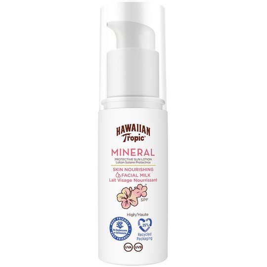 Mineral Sun Milk Face, 50 ml Hawaiian Tropic Kasvojen aurinkotuotteet