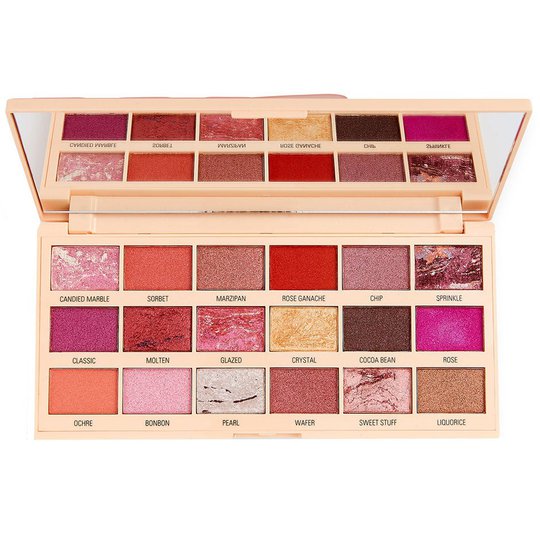 I Heart Marble Rose Gold Chocolate Eyeshadow Palette, Makeup Revolution Luomiväri