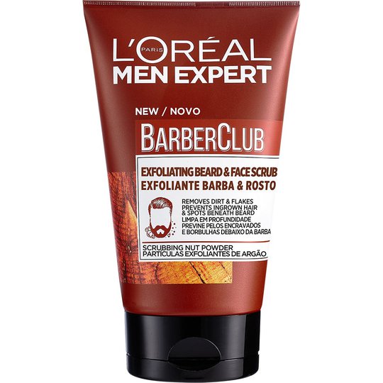 Men Expert Barber Club Exfoliating Beard & Face Scrub, 100 ml L'Oréal Paris Partaöljy ja partavaha