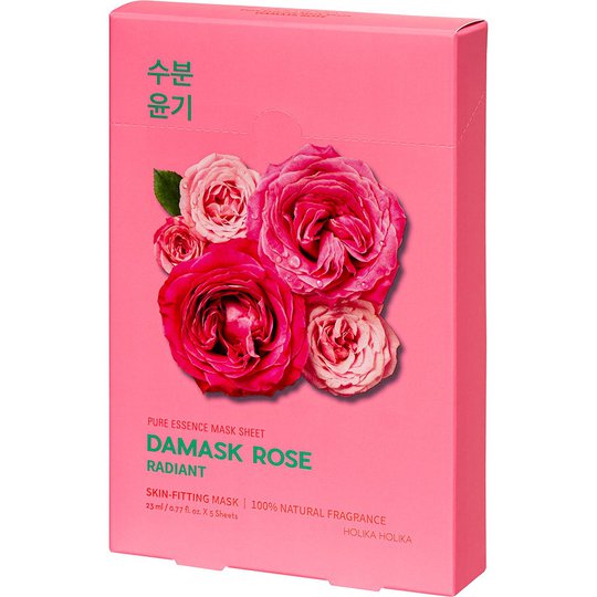 Pure Essence Mask Sheet Pack Damask Rose, Holika Holika Kasvonaamio