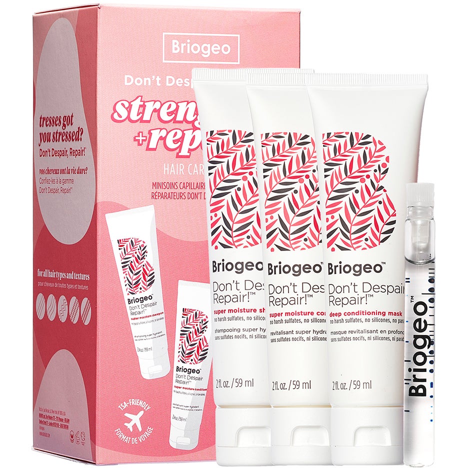 Don't Despair, Repair! Strengthen + Repair Minis Hair Kit, Briogeo Shampoo