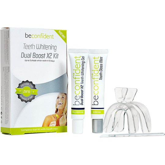 Teeth Whitening Dual Boost X2 Kit, 20 ml beconfiDent Hampaiden valkaisu