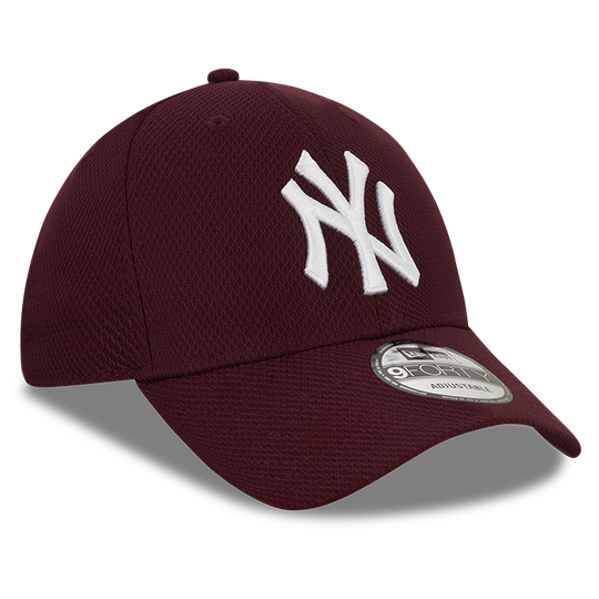 Diamond Era 9FORTY New York Yankees, Maroon/White