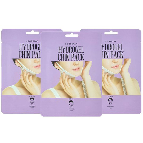 Hydrogel Chin Pack Trio, Kocostar Ihonhoitopakkaukset