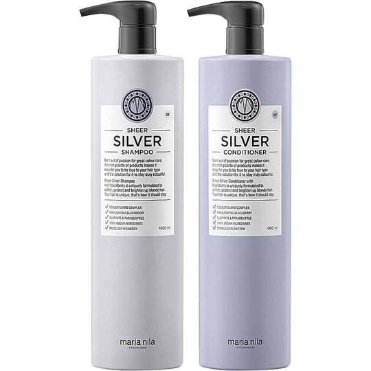 Maria Nila Sheer Silver Big Duo, Maria Nila Hiustenhoito