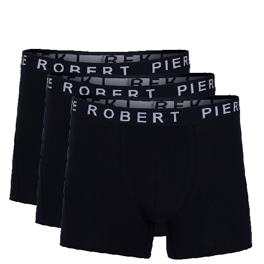 3-Pack Cotton Boxer Men, Black
