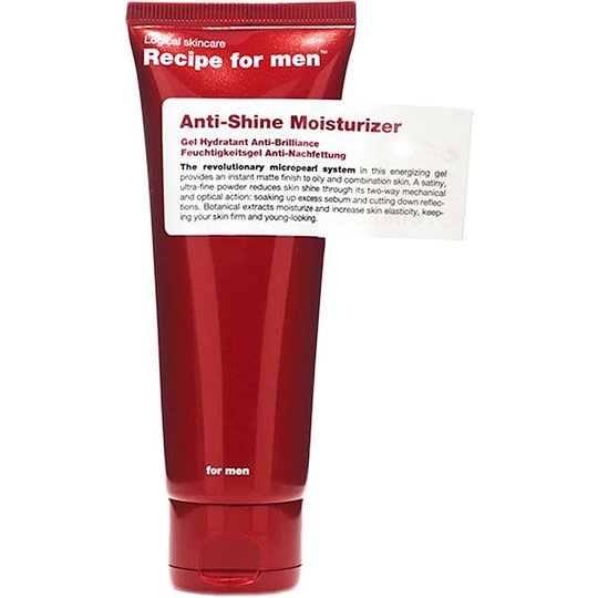 Recipe for Men Anti-Shine Moisturizer, 75 ml Recipe for men Päivävoiteet
