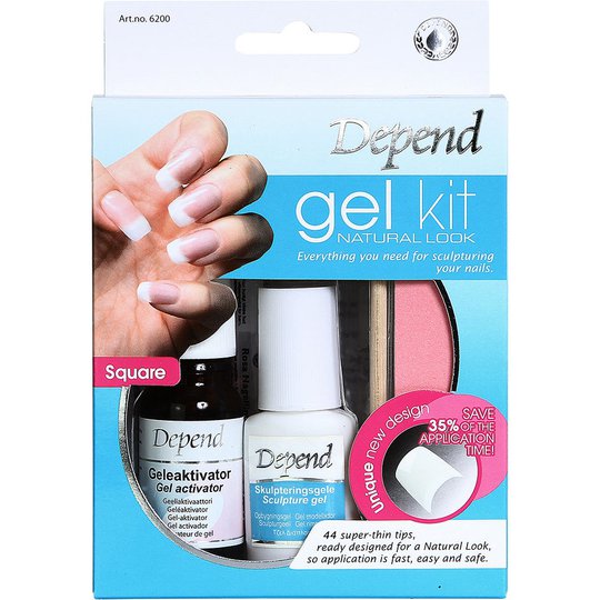 Gel Kit Natural Look, Depend Irtokynnet