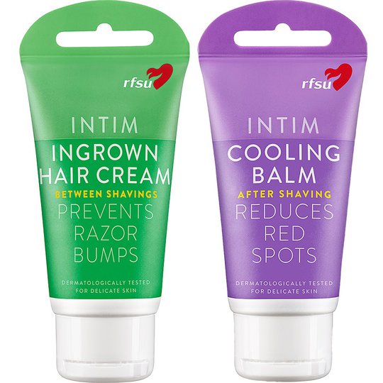 Cooling Balm & Ingrown Hair Cream, RFSU Intiimihygienia