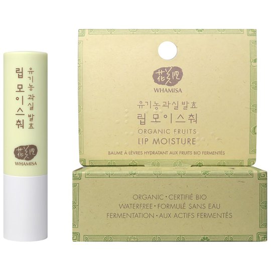 Organic Fruits Lip Moisture, 4 g Whamisa Skincare Huulirasva