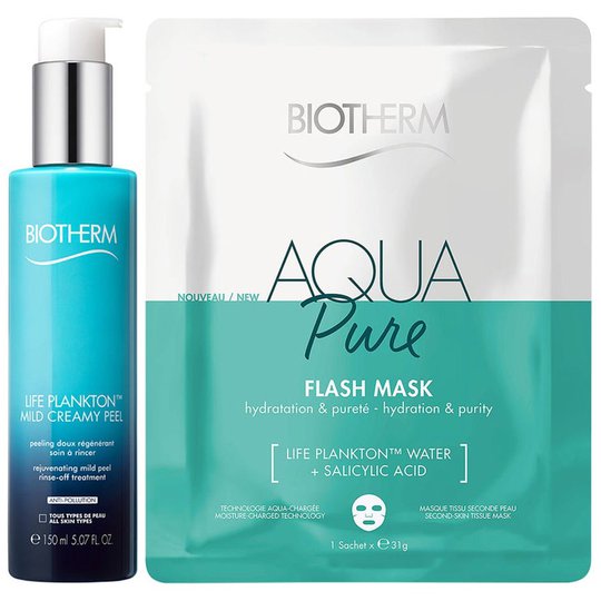 Sheet Mask & Peeling Duo, Biotherm Ihonhoito