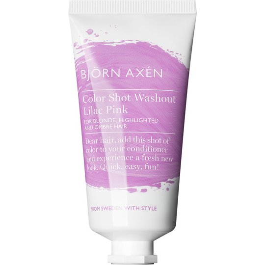 Björn Axén Color Shot Washout Lilac Pink, 50 ml Björn Axén Poispestävä hiusväri