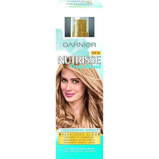 Garnier Nutrisse Lightening Spray, 125 ml Garnier Vaaleat hiukset