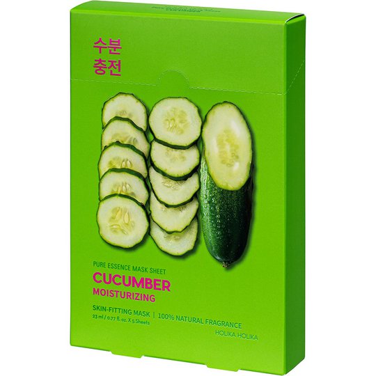 Pure Essence Mask Sheet Pack Cucumber, Holika Holika Kasvonaamio