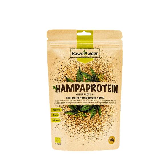 Hampaprotein 50% EKO, 300 g