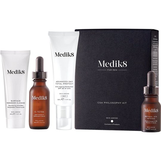 CSA Philosophy Kit for Men, Medik8 Kasvoille
