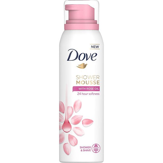 Shower Mousse Rose Oil, 200 ml Dove Suihkugeelit