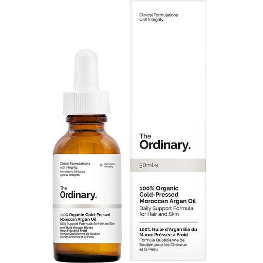 The Ordinary 100% Organic Cold-Pressed Moroccan Argan Oil, 30 ml The Ordinary Seerumit & öljyt