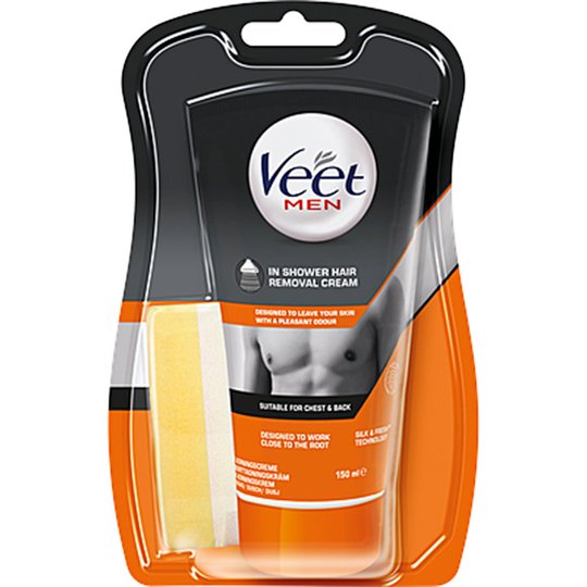 Veet Man in Shower Cream, 150 ml Veet Ihokarvanpoistovoide