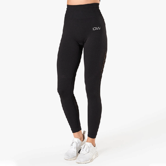 Queen Mesh Tights, Graphite