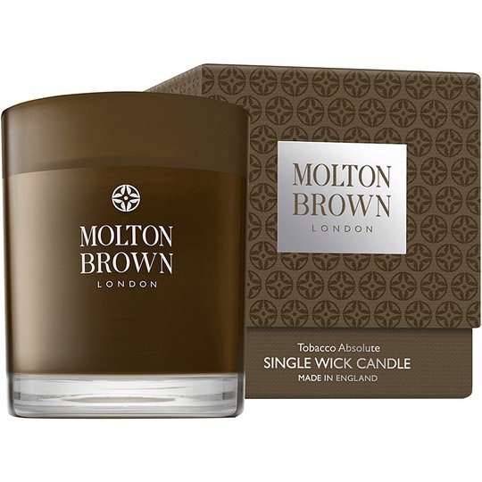 Tobacco Absolute Single Wick Candle, 180 g Molton Brown Tuoksukynttilät