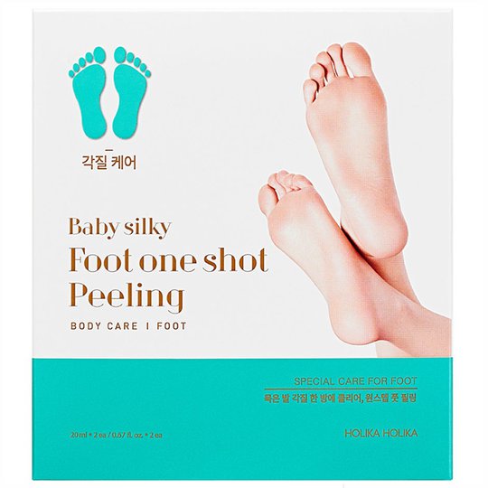 Holika Holika Baby Silky Foot One Shot Peeling, Holika Holika K-Beauty