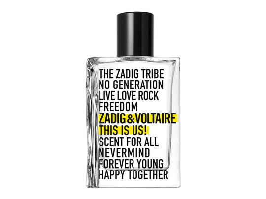 This Is Us, 100 ml Zadig & Voltaire Hajuvedet