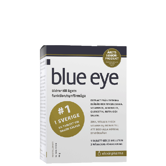 Blue Eye, Mustikkauute, 64 tablettia