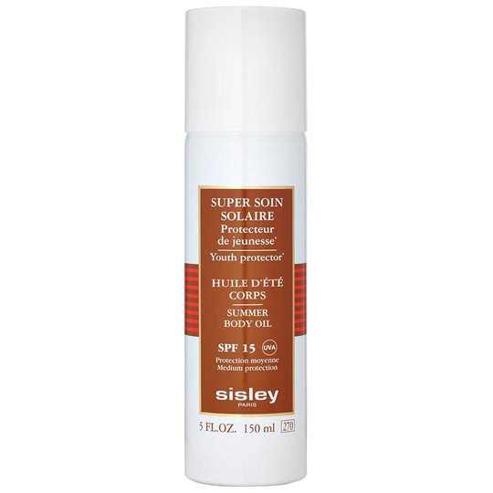 Super Soin Solaire Huile Corps SPF 15, 150 ml Sisley Päivetys