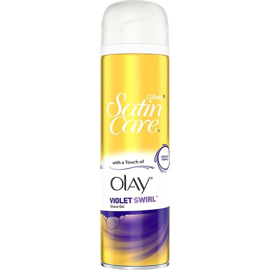 Gilette Venus Satin Care Violet Swirl Shave Gel, 200 ml Gillette Karvanpoisto