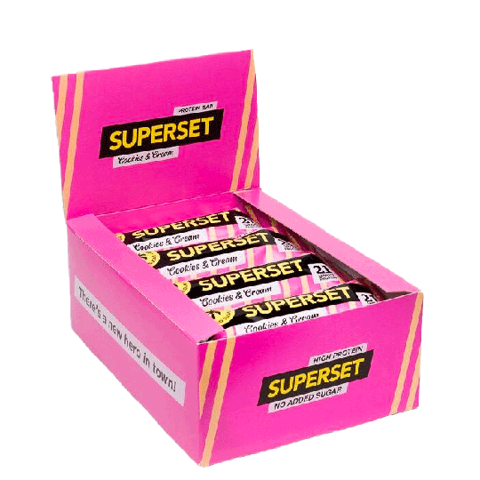 12 x Superset Protein Bar, 55 g