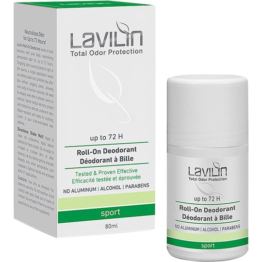 72 h Deodorant Roll-on Sport, 80 ml Lavilin Deodorantit