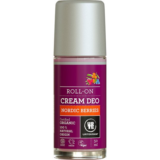 Nordic Berries, 50 ml Urtekram Roll-on-deodorantit