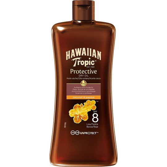 Hawaiian Tropic Protective Dry Oil SPF 8, 100 ml Hawaiian Tropic Aurinkovoiteet