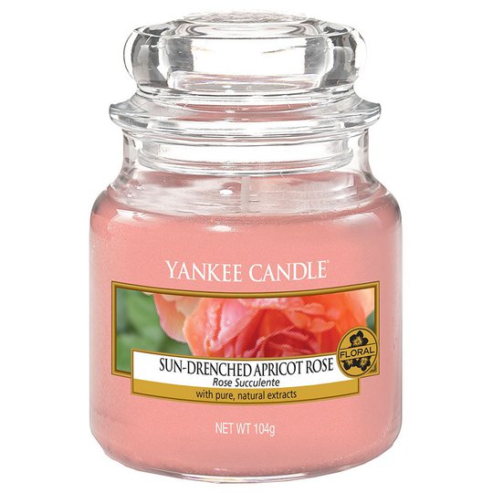 Sun Drenched Apricot Rose, 104 g Yankee Candle Tuoksukynttilät