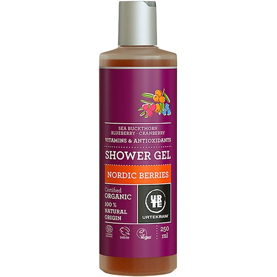 Nordic Berries, 250 ml Urtekram Suihkugeelit