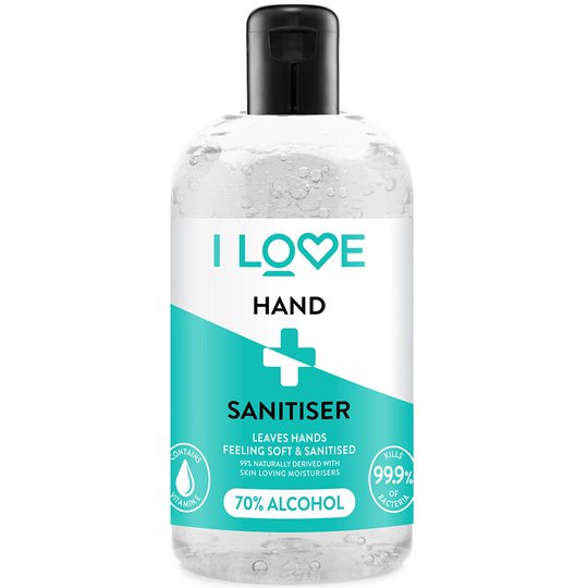 Hand Sanitiser, 500 ml I love… Kädet & Jalat